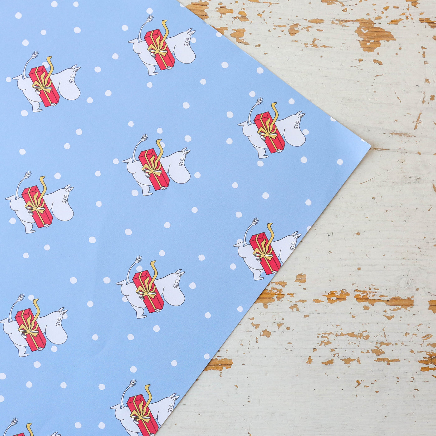 Moomins Christmas Wrapping Paper