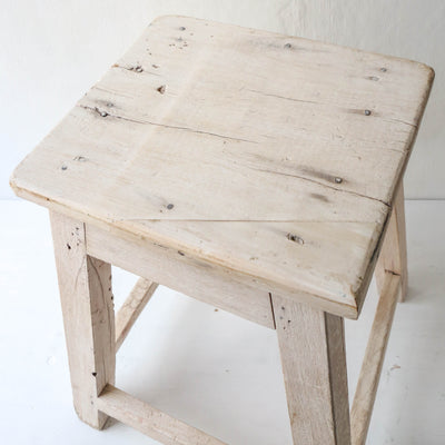 Bleached Wood Plant Stand - LOCAL PICK UP ONLY