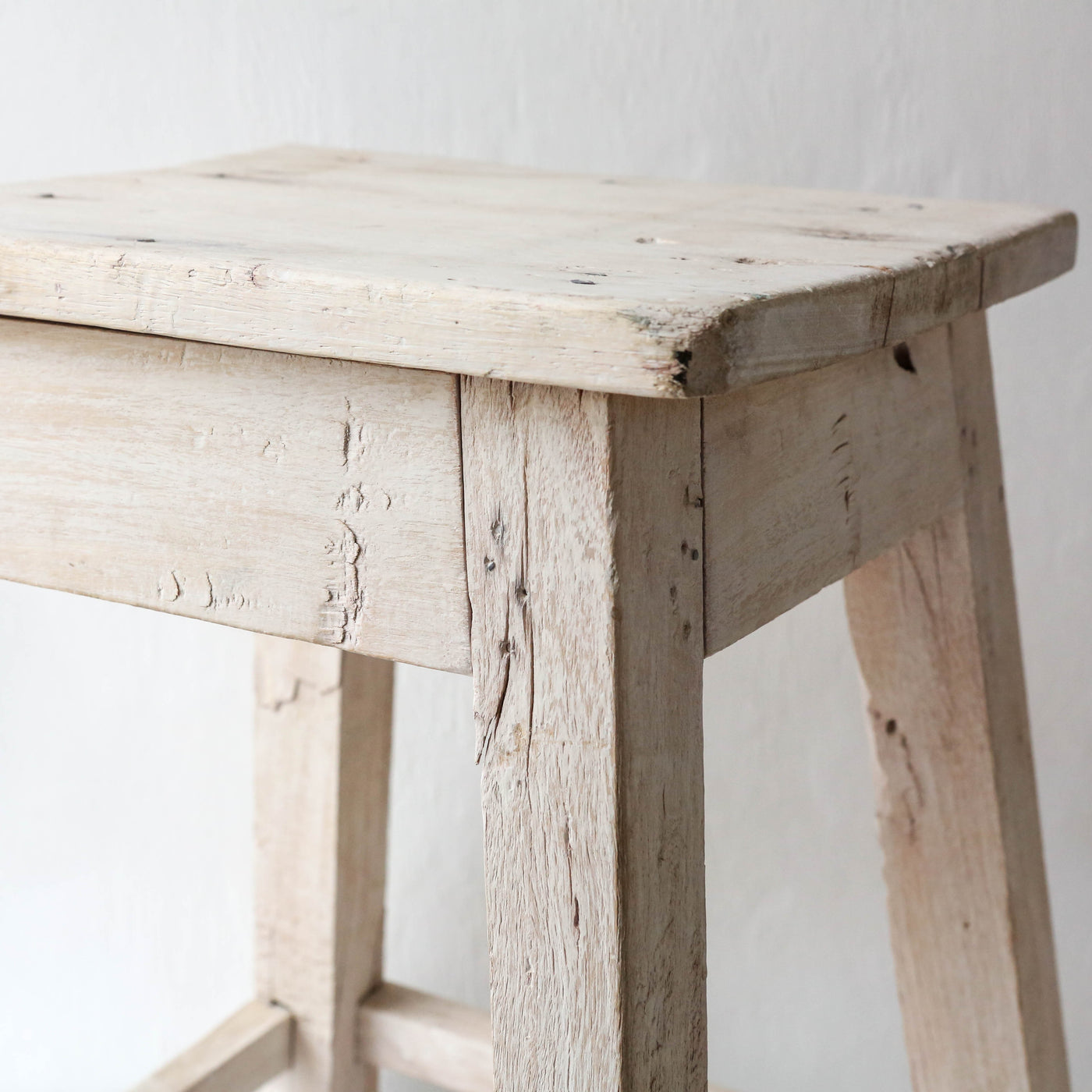 Bleached Wood Plant Stand - LOCAL PICK UP ONLY