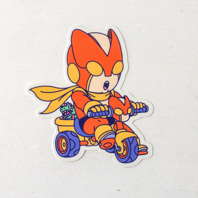 'Justice-Kun' Vinyl Sticker
