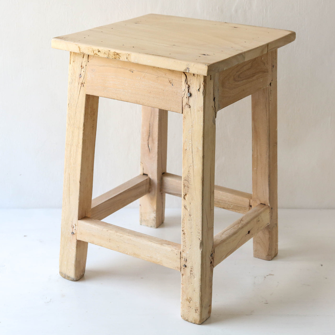 Bleached Wood Plant Stand - LOCAL PICK UP ONLY