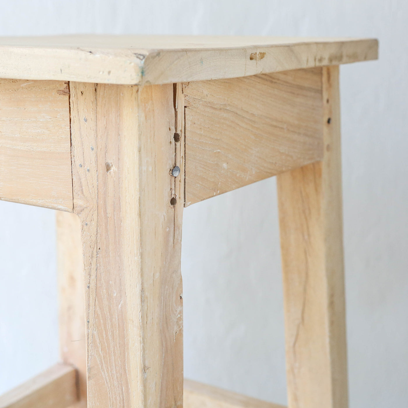 Bleached Wood Plant Stand - LOCAL PICK UP ONLY