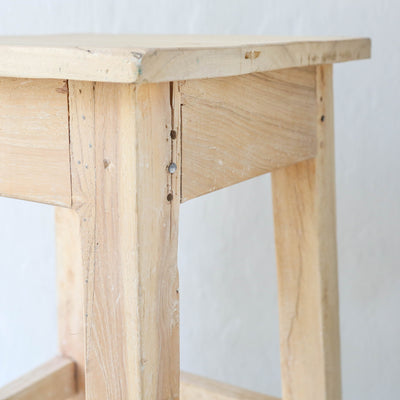 Bleached Wood Plant Stand - LOCAL PICK UP ONLY