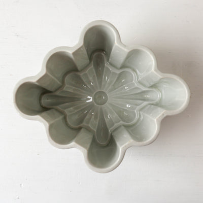 Vintage Ceramic Jelly Mould - Star Design