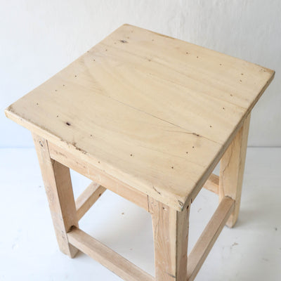 Bleached Wood Plant Stand - LOCAL PICK UP ONLY