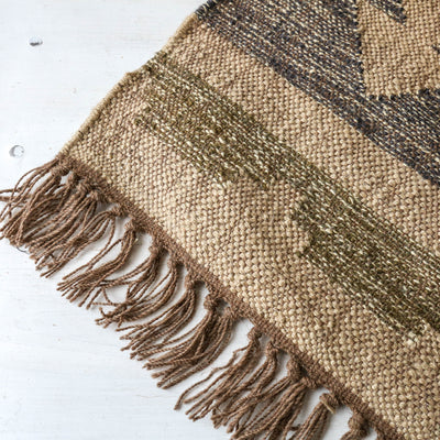 Large Metri Kelim Woven Rug - 140 x 200cm