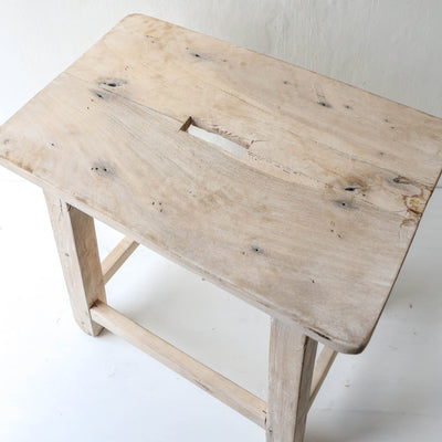 Bleached Wood Plant Stand - LOCAL PICK UP ONLY