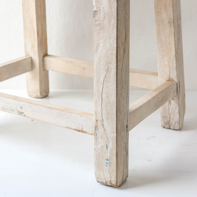 Bleached Wood Plant Stand - LOCAL PICK UP ONLY