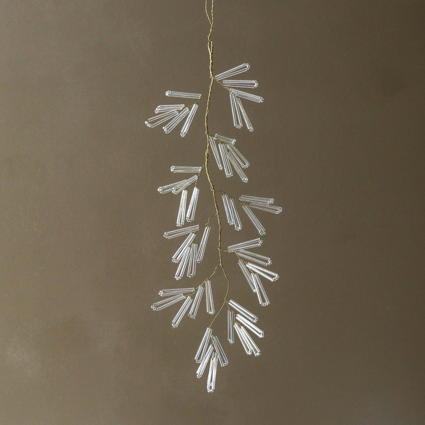 Beaded Glass Hanging Decoration - 28cm