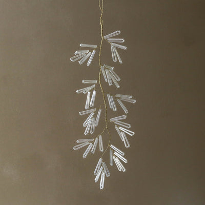 Beaded Glass Hanging Decoration - 28cm