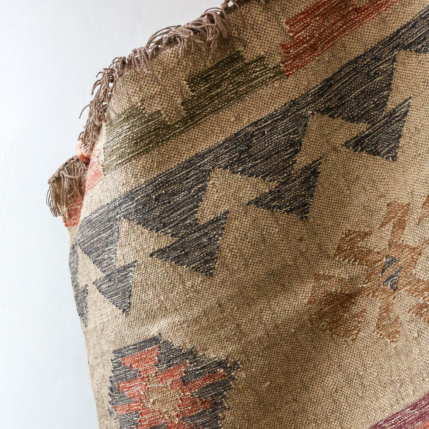 Large Metri Kelim Woven Rug - 140 x 200cm