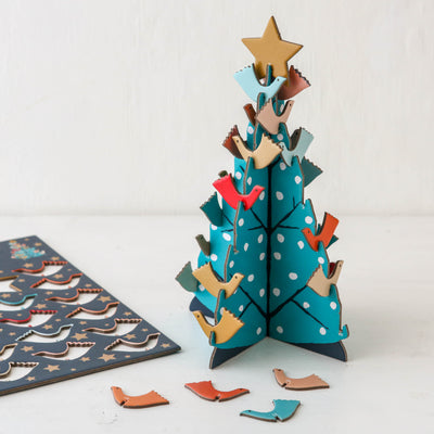 Brilliant Birds Mini Slot Together 3D Advent Calendar