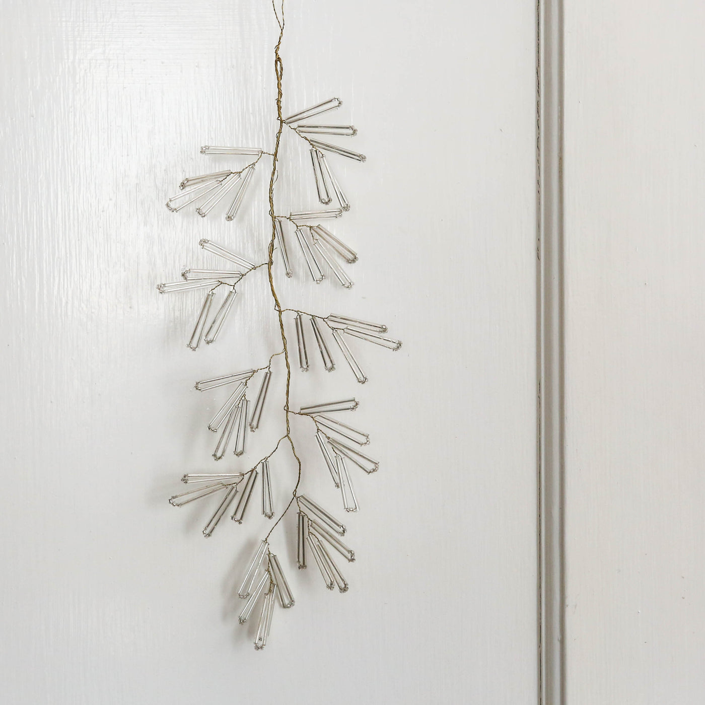 Beaded Glass Hanging Decoration - 28cm