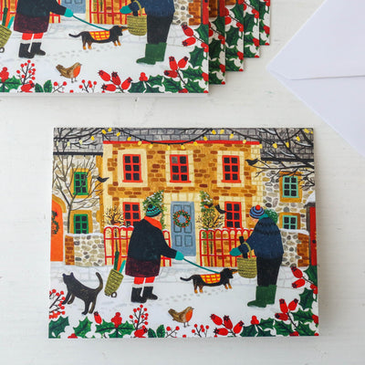 December Morning Pack of 6 Charity Christmas Cards