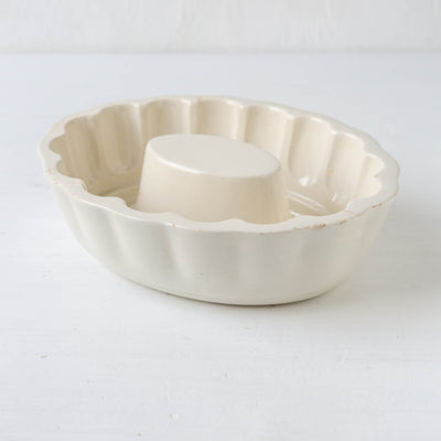 Vintage Ceramic Jelly Mould - Bundt Design