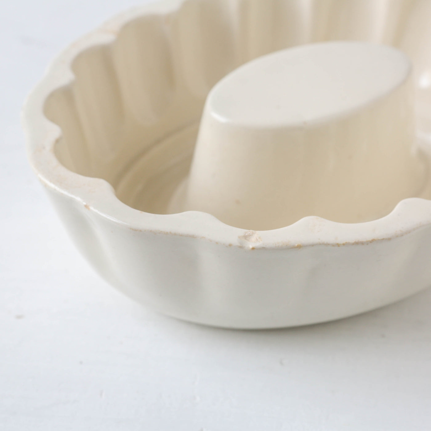 Vintage Ceramic Jelly Mould - Bundt Design