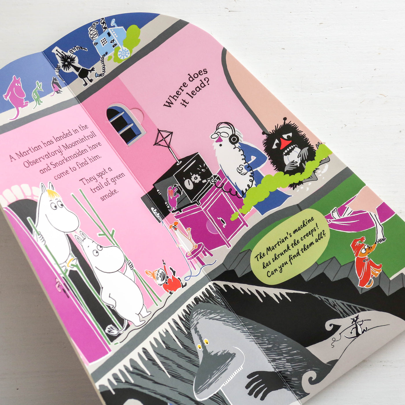 In the Observatory: A Lift-the-Flap Moomin Story