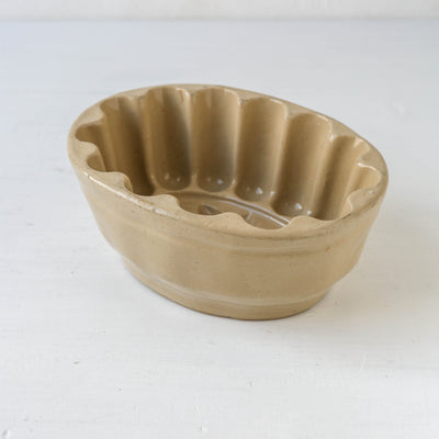 Vintage Ceramic Jelly Mould - Flower Design
