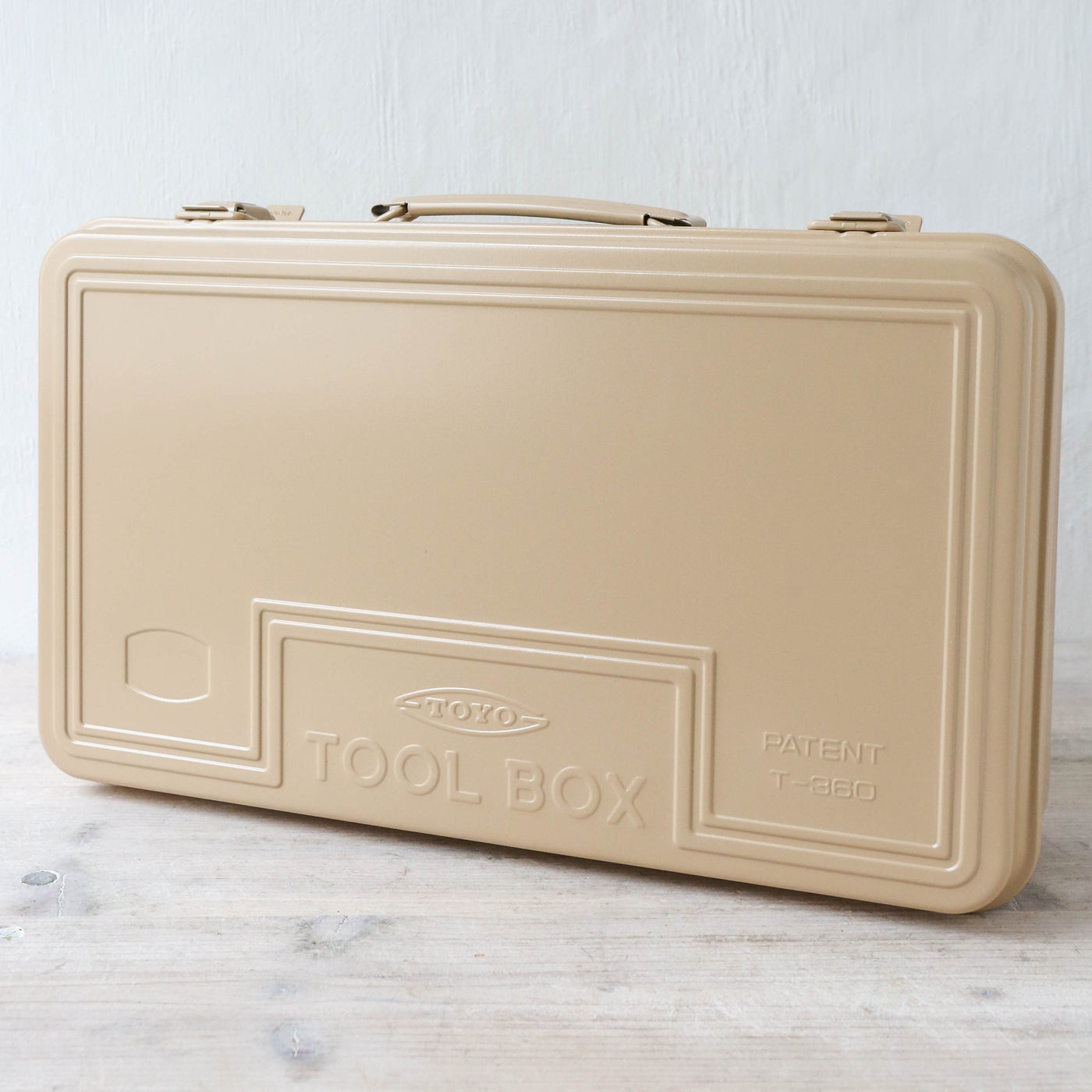 TOYO T-360 Steel Trunk - Beige