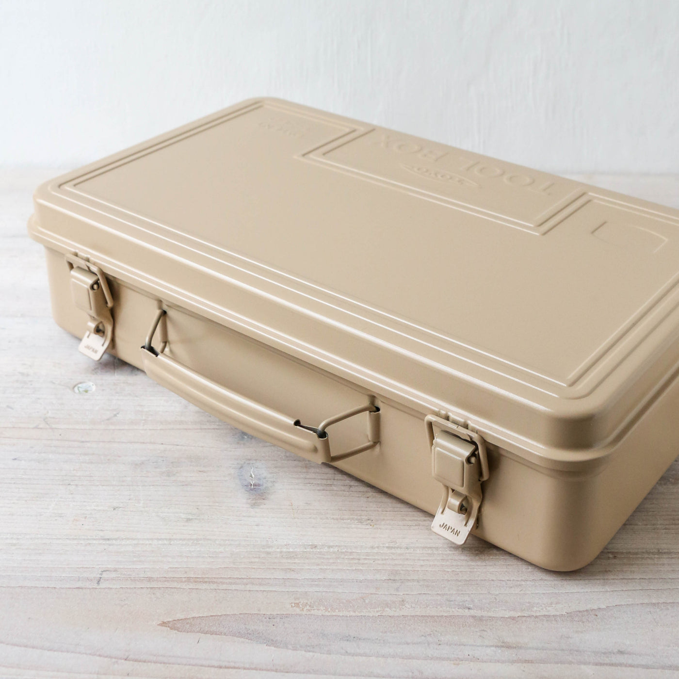 TOYO T-360 Steel Trunk - Beige