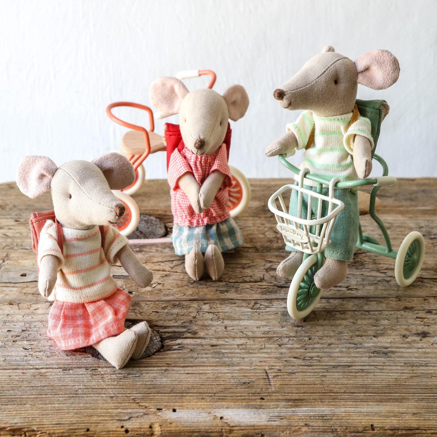 Mint Tricycle Mouse - Big Brother