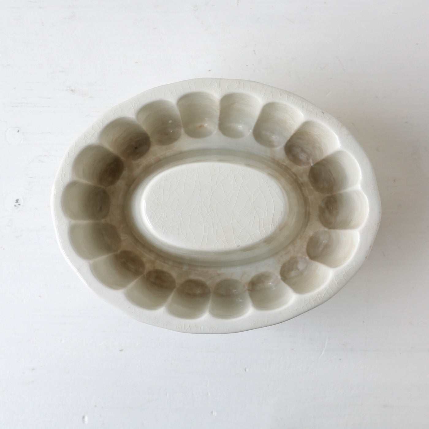 Vintage Ceramic Jelly Mould - Bundt Design