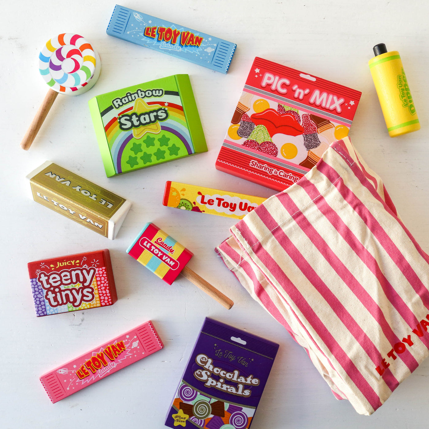 Retro Sweets Wooden Roleplay Set