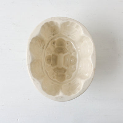 Vintage Ceramic Jelly Mould - Tiered Design