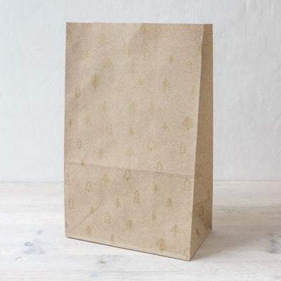Pack of 10 Golden Forest Gift Bags - Large