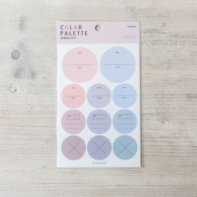 Colour Palette Stickers