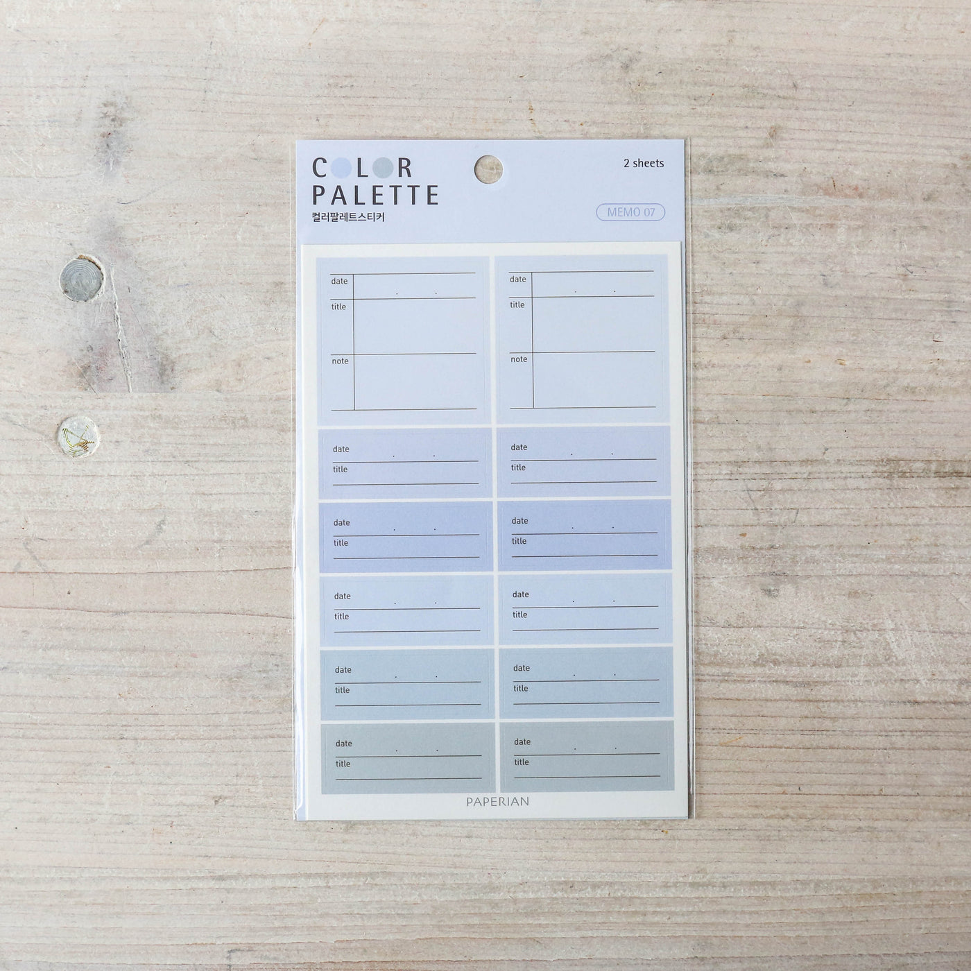 Colour Palette Stickers