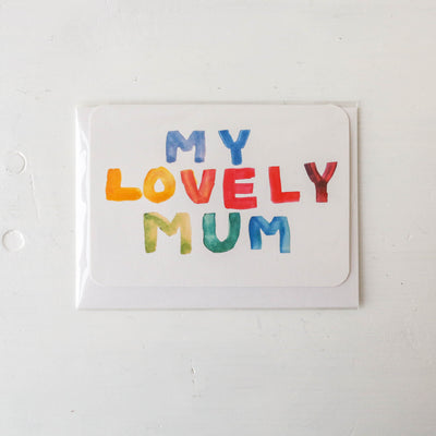 My Lovely Mum Card