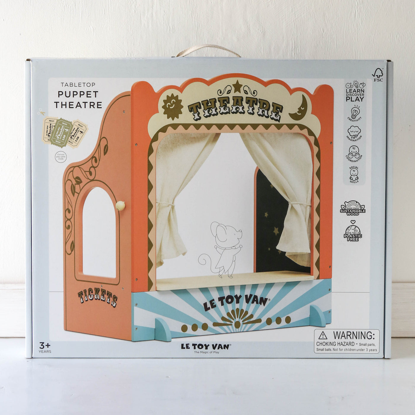 Tabletop Wooden Theatre