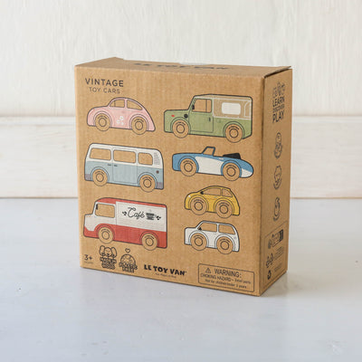 Vintage Wooden Toy Cars by Le Toy Van
