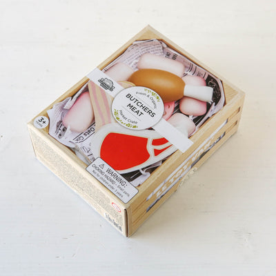 Butchers Meat Wooden Market Crate by Le Toy Van