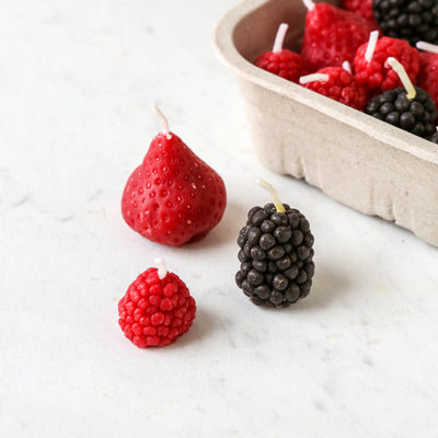 Candleberries - Pack of 14 Beeswax Birthday Candles