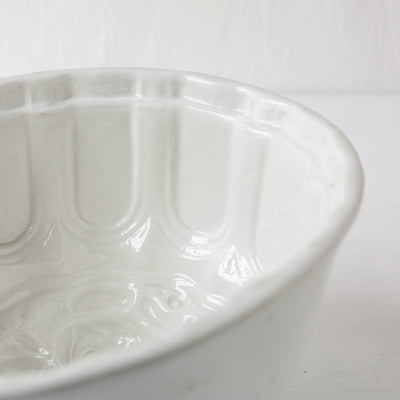 Vintage Ceramic Jelly Mould - Flower Design