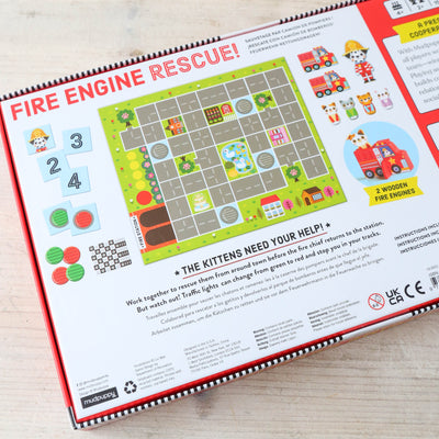 Fire Engine Rescue! Cooperative Board Game