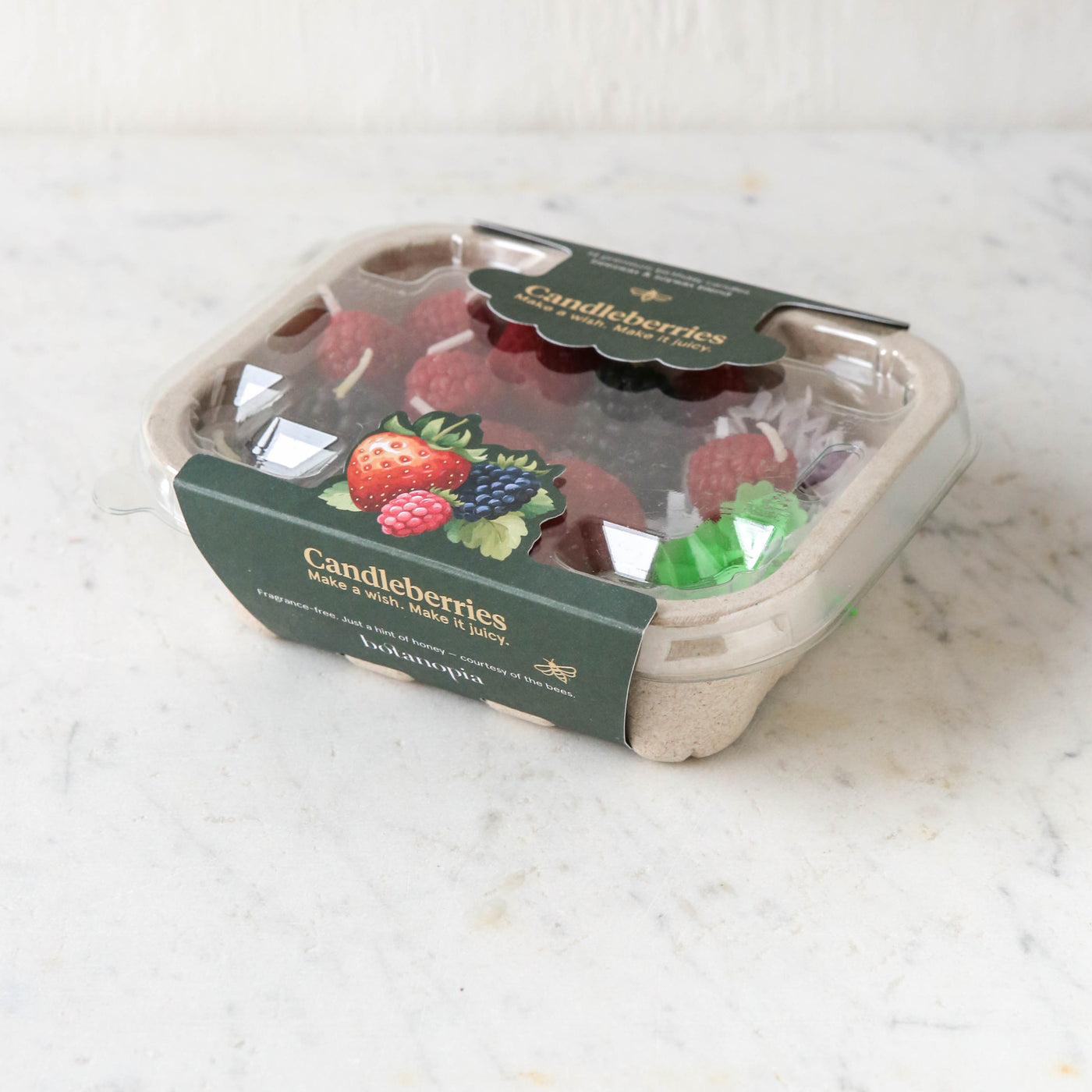 Candleberries - Pack of 14 Beeswax Birthday Candles