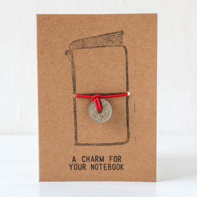 Vintage French Coin Journal Charm
