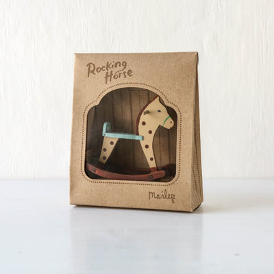 Maileg Mouse Rocking Horse - Spotted