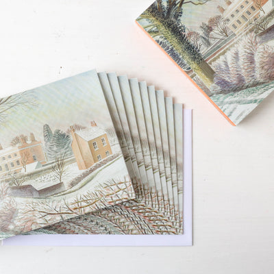 Eric Ravilious, 'Vicarage' Pack of 10 Christmas Cards