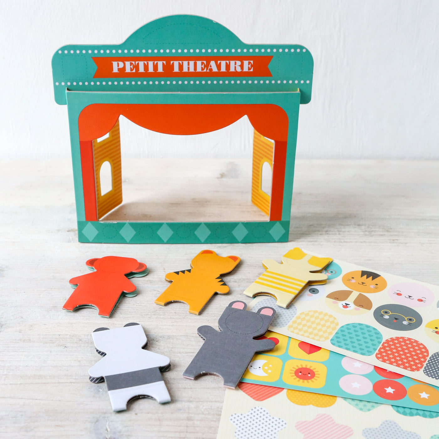 SALE Petit Friends Puppet Theatre Set