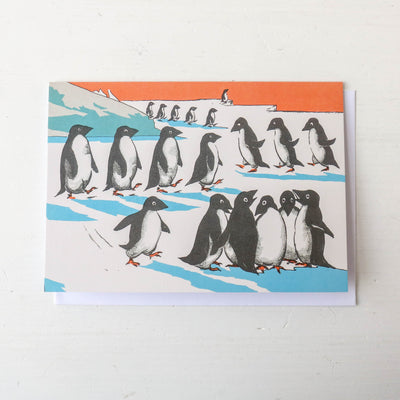 Dorothy & Marguerite Bryan, 'Penguins' Pack of 10 Christmas Cards