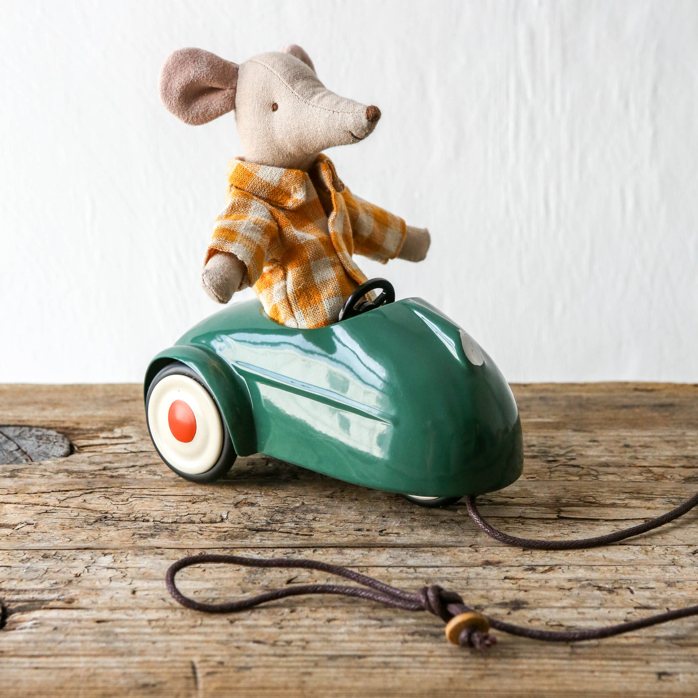 New Maileg Mouse Car - Dark Green