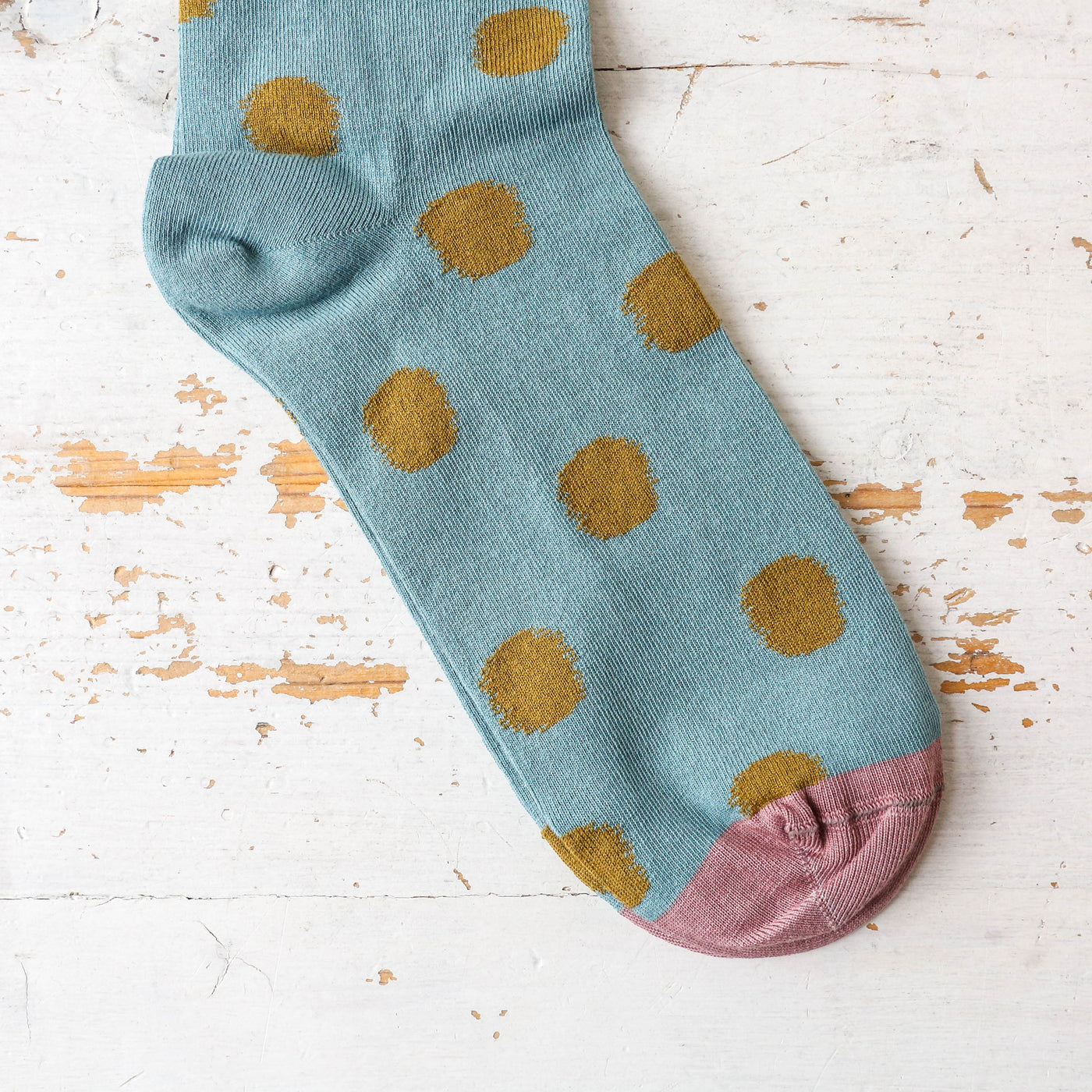 Bonne Maison Socks - Polka Dot Arctic