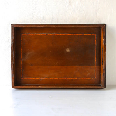 Vintage Handled Tray - Design 1 with Inlay