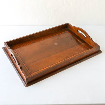 Vintage Handled Tray - Design 1 with Inlay
