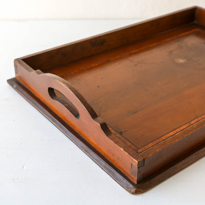 Vintage Handled Tray - Design 1 with Inlay