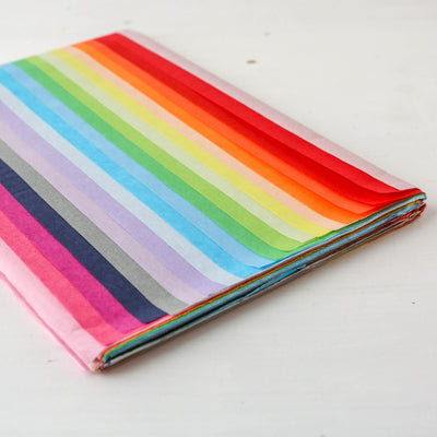 A Rainbow of Tissue Paper - 20 Sheets